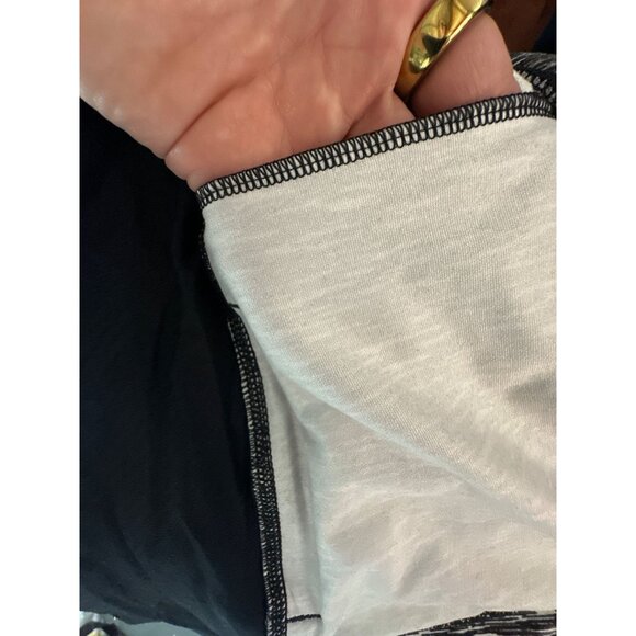 Reva Womens Athletic Zip-Up Jacket Size XL Polyester & Spandex Blend Black & Whi - Picture 3 of 6